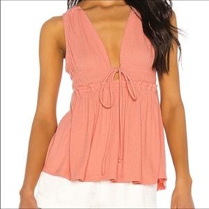 Free people peach tank